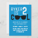 Search for blue sunglasses invitations Boy
