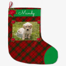 Search for red and green christmas stockings Plaid