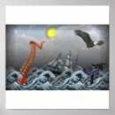 Search for sea monster posters Octopus