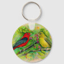 Search for scarlet a key rings Birds