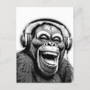 Search for happy monkey postcards Ape