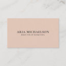 Search for blush and grey business cards Simple