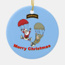 Search for airborne christmas tree decorations Army