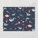 Search for whale pattern postcards Beach