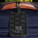 Search for alphabet luggage tags Monogrammed
