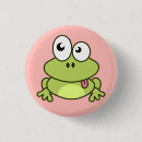 Search for funny frog badges Pink