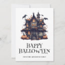 Search for haunted house cards Cute
