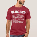 Search for blogger tshirts Blogging