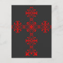 Search for red ornament postcards Christian
