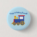 Search for cute train badges Birthday