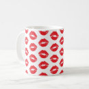Search for kiss lips mugs Red lipstick