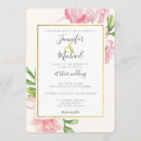 Search for gold trim invitations Watercolor