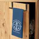 Search for nautical tea towels Welcome aboard