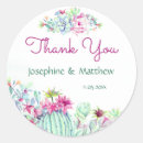 Search for succulent thank you stickers Boho