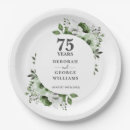 Search for 75th anniversary plates 75 years