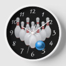 Search for bowling pin clocks Ball