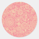 Search for paisley wedding stickers Pink