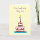 Search for baby girls first birthday cards Cupcake