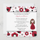 Search for bug party invitations Red