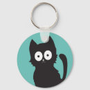 Search for cat silhouette key rings Cute