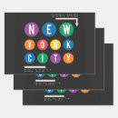 Search for new york city wrapping paper Subway