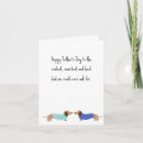 Search for dachshund daddy postcards Wiener dog
