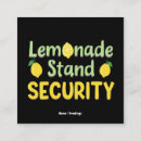 Search for lemonade business cards Juice