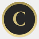 Search for c monogram stickers Gold