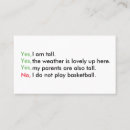 Search for tall business cards Funny