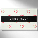 Search for valentines day office supplies Pattern of hearts