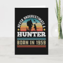 Search for hunter birthday cards Hunting