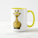 Search for giraffe cartoons mugs Giraffes