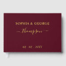 Search for elegant guest books Minimal
