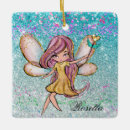 Search for purple angel christmas tree decorations For her