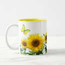 Search for yellow butterflies mugs Botanical