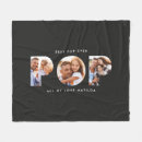Search for christmas photo blankets Dad