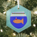 Search for goldfish christmas tree decorations Animals