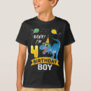 Search for 4th birthday tshirts T rex