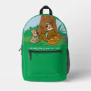 Search for cartoon character backpacks Retro animation style