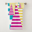 Search for turquoise and pink bath towels Modern