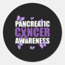 Search for pancreatic cancer ribbon stickers Warrior
