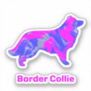 Search for blue and white border stickers Dog
