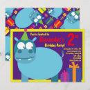 Search for hippo birthday invitations Kid