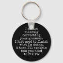 Search for english grammar key rings Humour