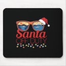 Search for santa clause mousepads Summer christmas