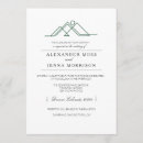 Search for blue mountain invitations Modern