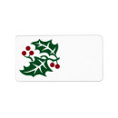Search for winter season return address labels Green