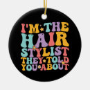 Search for hairstylist christmas tree decorations Funny