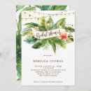 Search for jungle bridal shower invitations Tropical