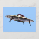 Search for unidentified flying objects postcards Ufo